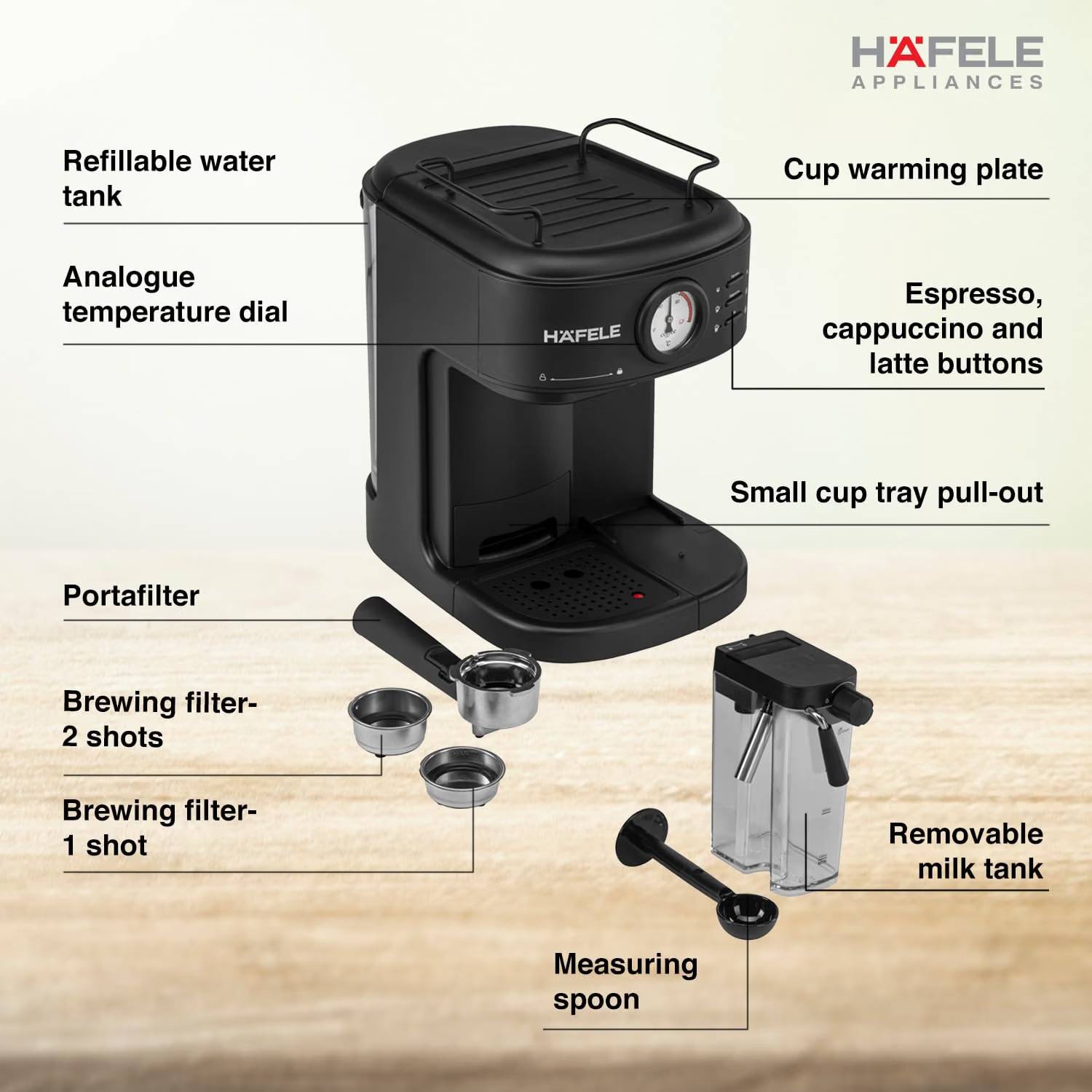 Hafele Stainless Steel Filter Coffee Maker_3