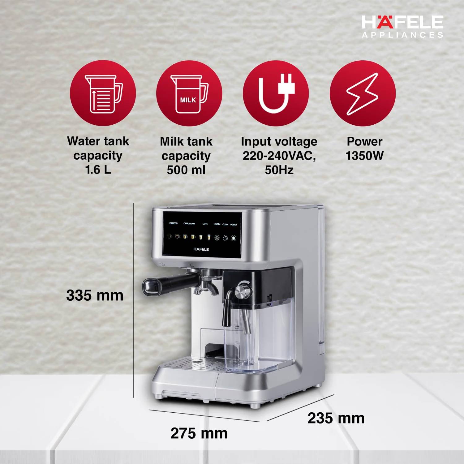 Hafele Stainless Steel Filter Coffee Maker_1