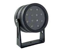 LUMI BHARAT JLPL-2212 12 W Round IP65 Warm White Aluminum and Glass Garden Light_0