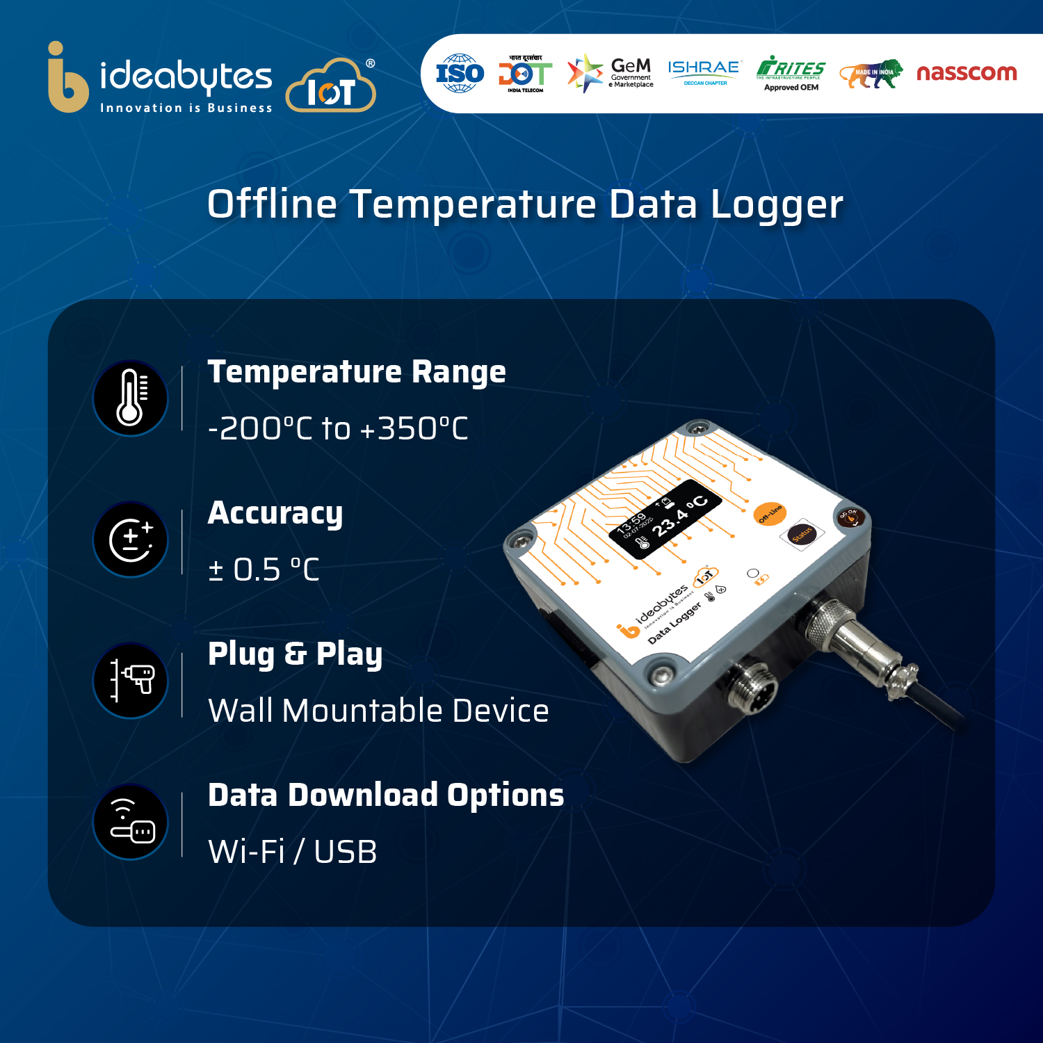 Ideabytes 1 OLED Temperature Data Logger_1