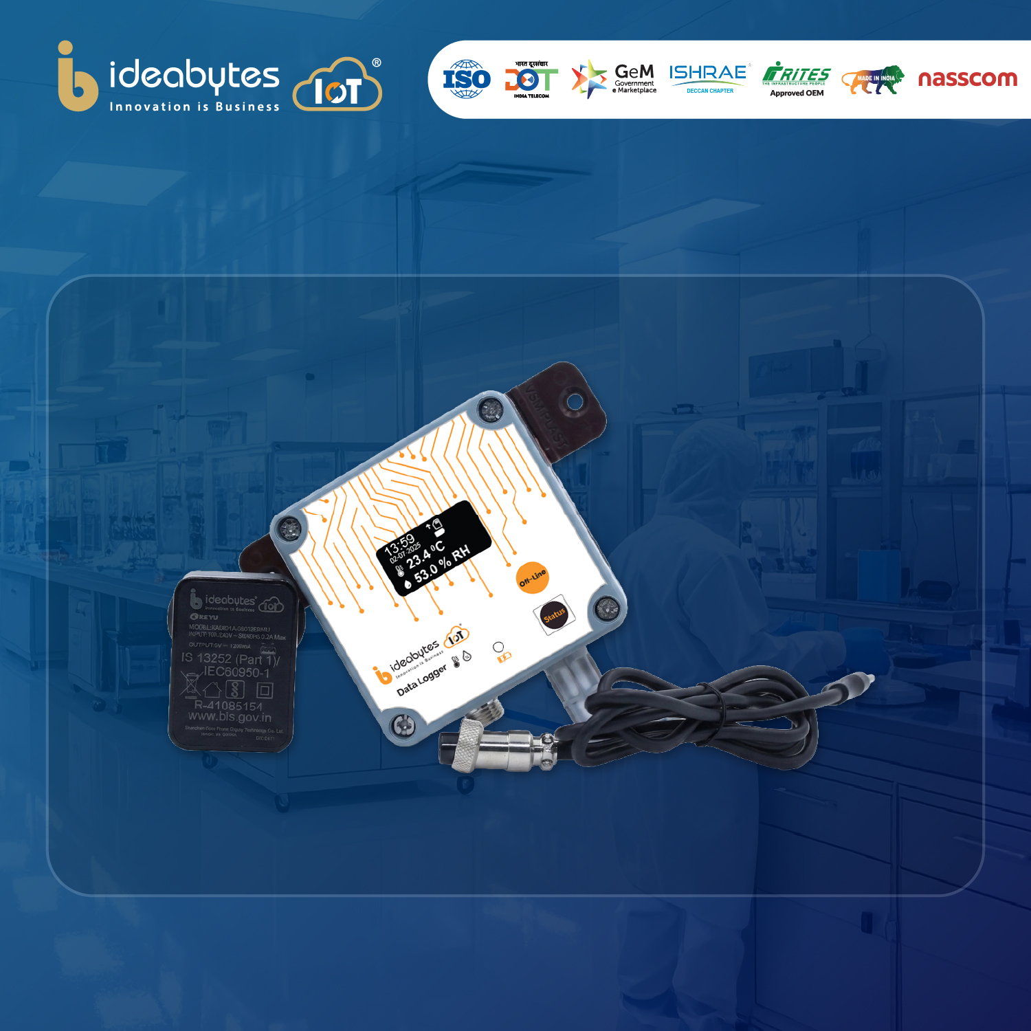 Ideabytes 2 OLED Temperature and Humidity Data Logger_2