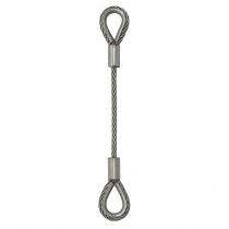 GTC 0.5 m Eye and Eye Wire Rope Sling 1 ton_0