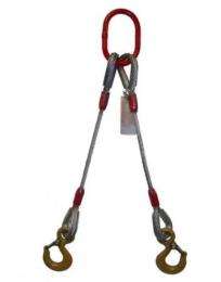GTC 2 m Eye and Hook Wire Rope Sling 5.3 ton_0