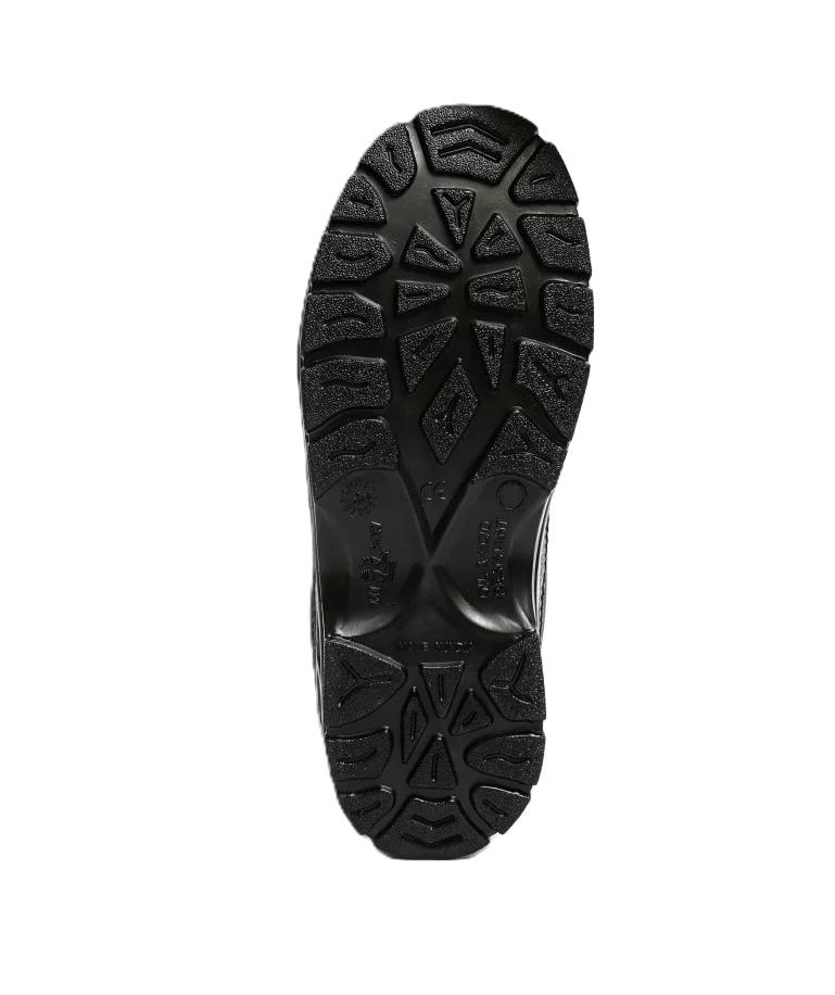 Hillson Rockland Split Leather Steel Toe Safety Shoes Black_2