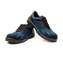 Hillson WF 01 Blue Breathable Flyknit Fabric Hard Toe Safety Shoes Blue_0